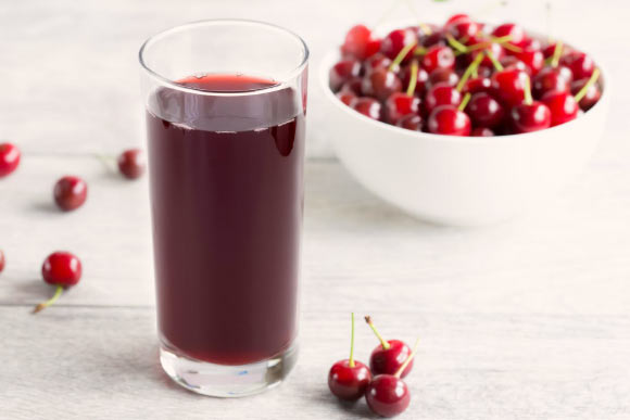 Tart cherry concentrate in juice or powdered form, ingested for 7 days to 1.5 hours before exercise performance testing, significantly improved endurance exercise performance. Image credit: Cherry Industry Administrative Board.