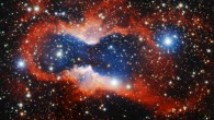 This image, taken by the Gemini Multi-Object Spectrograph on the Gemini South telescope on Cerro Pachón in Chile, shows the planetary nebula CVMP 1. Image credit: Gemini Observatory / NSF’s National Optical-Infrared Astronomy Research Laboratory / AURA.