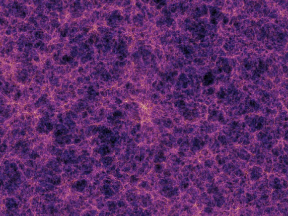 In shaping the Universe, gravity builds a vast cobweb-like structure of filaments tying galaxies and clusters of galaxies together along invisible bridges hundreds of millions of light-years long. This is known as the cosmic web. Image credit: Burchett et al.