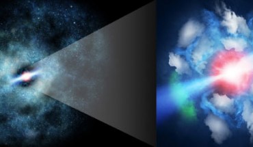 An artist’s impression of MG J0414+0534. Image credit: Kindai University.