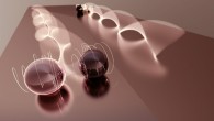 Majorana quasiparticles on the surface of uranium ditelluride. Image credit: E. Edwards, Illinois Quantum Information Science and Technology Center.