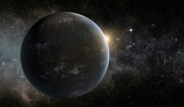 An artist’s impression of a super-Earth exoplanet. Image credit: NASA.