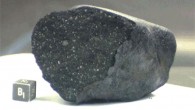 A fragment of the Tagish Lake meteorite. Image credit: Mike Zolensky, NASA’s Johnson Space Center.