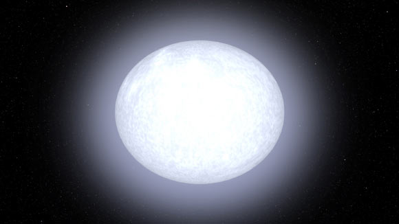 An artist’s impression of a Delta Scuti star. Image credit: NASA’s Goddard Space Flight Center.