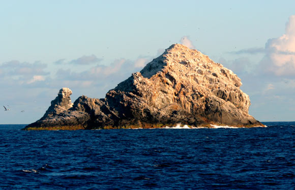 Gardner Pinnacles. Image credit: Andy Collins, NOAA.