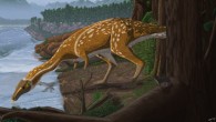Life reconstruction of the first Australian elaphrosaur. Image credit: Ruairidh Duncan.