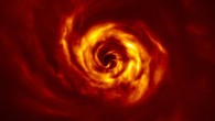 This image from VLT’s SPHERE instrument shows the protoplanetary disk around AB Aurigae. Image credit: ESO / Boccaletti et al.