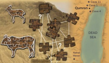 Anava et al used ancient DNA extraction from Dead Sea Scroll fragments made of animal skin to determine fragment origin and show unification of scrolls from distinct geological locations, highlighting the potential for genetics to illuminate the history of archaeological objects. Image credit: Anava et al, doi: 10.1016/j.cell.2020.04.046.