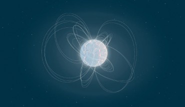 An artist’s impression of a magnetar. Image credit: ESA.