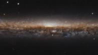 This Hubble image shows the edge-on spiral galaxy NGC 5907. Image credit: NASA / ESA / Hubble / R. de Jong / Judy Schmidt, www.geckzilla.com.