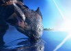 Ankylosaurus magniventris, a large armored dinosaur species, witnesses the impact of an asteroid, falling on the Yucatan peninsula 66 million years ago. Image credit: Fabio Manucci.