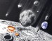 Meteoroids bombarded the Earth-Moon system 800 million years ago. Image credit: Murayama, Osaka University.