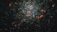 This Hubble image shows the open cluster NGC 2203. The image includes optical and near-infrared observations from Hubble’s Wide Field Camera 3 (WFC3). Three filters were used to sample various wavelengths. The color results from assigning different hues to each monochromatic image associated with an individual filter. Image credit: NASA / ESA / Hubble / L. Girardi
