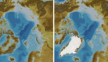 The International Bathymetric Chart of the Arctic Ocean Version 4.0. Image credit: Jakobsson et al, doi: 10.1038/s41597-020-0520-9.