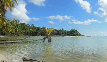 Lagoon on Teti’aroa. Image credit: Guillaume Molle.