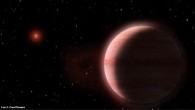 An artist’s conception of the dwarf star TVLM-513-46546 and its massive planet TVLM 513b. Image credit: Luis A. Curiel Ramirez.