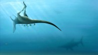 An artist’s impression of Vectaerovenator inopinatus’ final moments. Image credit: Trudie Wilson.