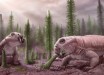 An artist’s impression of Lystrosaurus. Image credit: Victor O. Leshyk, www.victorleshyk.com / University of Birmingham.