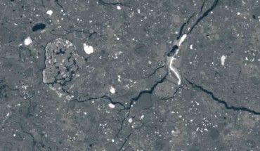 This SEM image shows a polished thin section of Asuka 12236. The section is about 1 cm (a third of an inch) across. Most of the bright grains in the image are iron-nickel-metal and/or iron-sulfide. The gray is mostly silicate, with the darker gray areas more magnesium-rich, while the lighter gray areas are more iron-rich. The roundish objects, and some fragments of them, that tend to contain most of the small, bright metal grains are called chondrules, which formed as molten droplets. They are set in a very fine-grained matrix, which is where the organic compounds and presolar grains are found. Image credit: Carnegie Institution for Science / Conel M. O’D. Alexander.