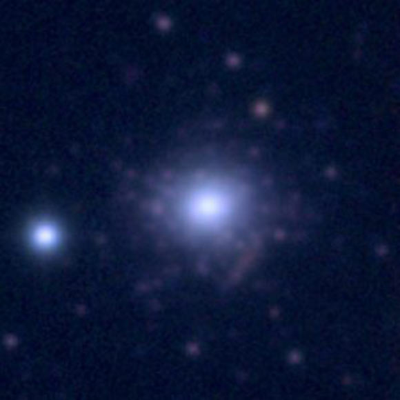 The globular cluster RBC EXT8. Image credit: ESASky / CFHT.