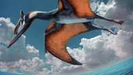 Life reconstruction of Ordosipterus planignathus. Image credit: Chuang Zhao.