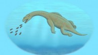 An artist’s reconstruction of Brevicaudosaurus jiyangshanensis. Image credit: Tyler Stone, tylerstoneart.wordpress.com.