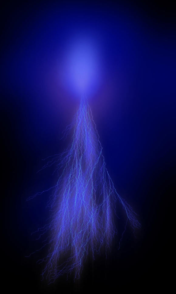 This illustration shows what a sprite could look like in Jupiter’s atmosphere. Image credit: NASA / JPL-Caltech / SwRI.