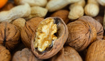 Walnut consumption may be associated with lower cardiovascular disease risk. Image credit: Nicky Pe.