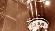 This photo shows a Centaur upper-stage rocket before being mated to an Atlas booster in 1966. Image credit: NASA.