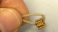 The 3,000-year-old gold bead found in Jerusalem, Israel. Image credit: Temple Mount Sifting Project.