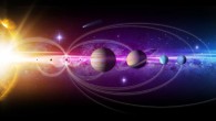 A whimsical view of the planets of our Solar System and the missions sent from Earth to explore them. Image credit: Jenny Mottar / NASA.