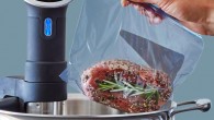 Yin et al. investigated the effects of sous vide, boiling, and roasting on beef protein digestibility and peptide profiling in simulated gastrointestinal digestion. Image credit: Anova Culinary / CC BY-SA 2.0.