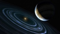 HD 106906b occupies an unlikely orbit around a double star 336 light-years away and it may be offering clues to something that might be much closer to home: a hypothesized distant member of our Solar System dubbed Planet Nine. Image credit: NASA / ESA / Hubble / M. Kornmesser.