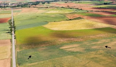 The Roman military camp of Tortolondro in Spain. Image credit: Blanco et al., doi: 10.3390/geosciences10120485.