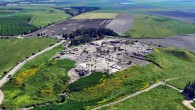 Aerial view of Tel Megiddo in northern Israel. Image credit: Avram Graicer / CC BY-SA 3.0.