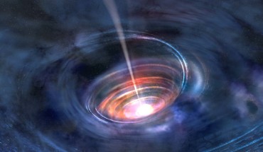 Carr et al. investigated how stupendously large black holes could form and potential limits to their size. Image credit: NASA’s Goddard Space Flight Center.