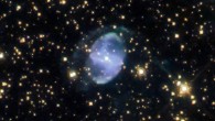 This Hubble image shows ESO 455-10, a planetary nebula located in the constellation of Scorpius. The color image is composed of near-infrared and optical observations from Hubble’s Wide Field Camera 3 (WFC3). Four filters were used to sample various wavelengths. The color results from assigning different hues to each monochromatic image associated with an individual filter. Image credit: NASA / ESA / Hubble / L. Stanghellini.