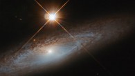 This Hubble image shows UGC 3885, a spiral galaxy some 180 million light-years away in the constellation of Lynx. Image credit: NASA / ESA / Hubble / J. Walsh.