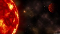 An artist’s impression of the super-Earth planet Gliese 740b and its parent star. Image credit: Sci-News.com.