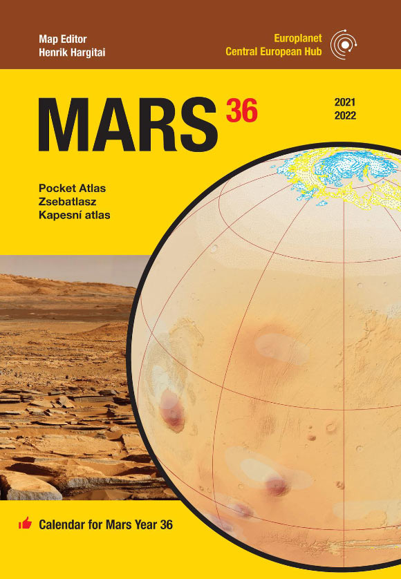 The Pocket Atlas of Mars 36. Image credit: NASA / JPL / GSFC / ESA / DLR / FU / H. Hargitai.