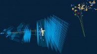 The decay of a B0 meson into a K0 and an electron-positron pair in the LHCb detector, which is used for a sensitive test of lepton universality in the Standard Model. Image credit: CERN.