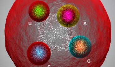 Illustration of a tetraquark. Imager credit: CERN / CC BY-SA.