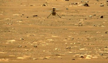 NASA’s Perseverance rover acquired this image on April 22, 2021, using its left Mastcam-Z camera. Image credit: NASA / JPL-Caltech / MSSS.