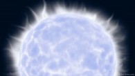 An artist’s impression of an antimatter star. Image credit: Sci-News.com.