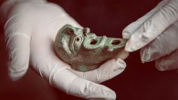 The 1,900-year-old bronze oil lamp found in Jerusalem, Israel. Image credit: Koby Harati & Eliyahu Yanai, City of David / Dafna Gazit, Israel Antiquities Authority.
