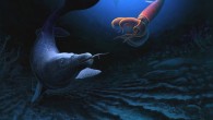 An artist’s impression of Pluridens serpentis. Image credit: Andrey Atuchin.