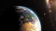 An artist’s impression of the early Earth. Image credit: NASA.