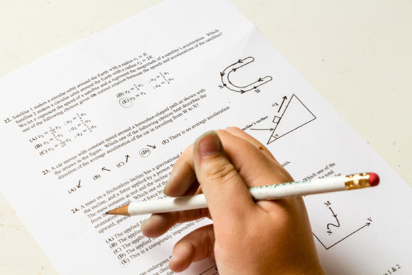 Zacharopoulos et al. examined whether the concentrations of GABA in the adolescent brain could classify whether a student is lacking mathematical education. Image credit: T.J. Evans.