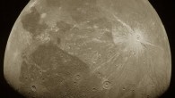 This image of Ganymede was obtained by the JunoCam imager aboard NASA’s Juno spacecraft during its June 7, 2021, flyby of the icy moon. Image credit: NASA / JPL-Caltech / SwRI / MSSS.