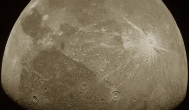 This image of Ganymede was obtained by the JunoCam imager aboard NASA’s Juno spacecraft during its June 7, 2021, flyby of the icy moon. Image credit: NASA / JPL-Caltech / SwRI / MSSS.